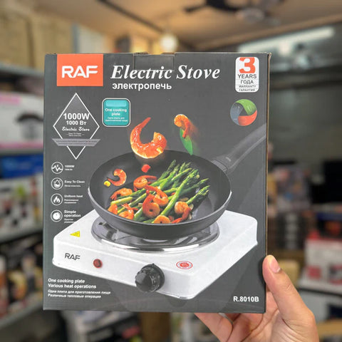 Electric Stove for cooking, Hot Plate heat up in just 2 mins, Easy to clean, 1000W, Automatic