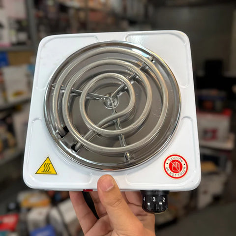 Electric Stove for cooking, Hot Plate heat up in just 2 mins, Easy to clean, 1000W, Automatic